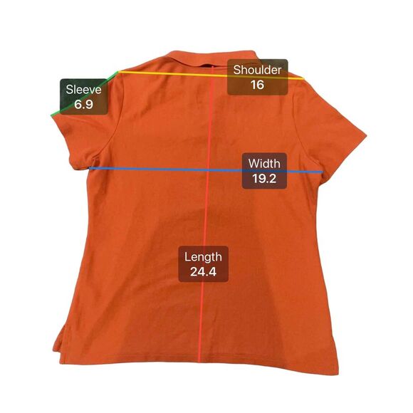 Michael Kors Short Sleeve Zippered Front Collared Polo Shirt Size Large - Picture 4 of 4